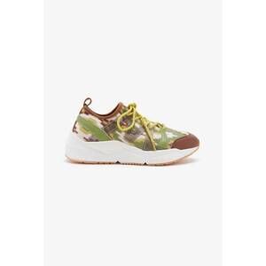 NEW MALIPARMI women's reggae sneaker in green